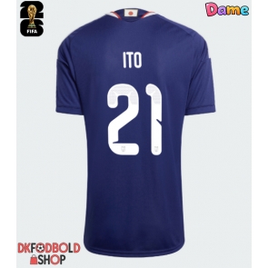 Japan Hiroki Ito #21 Hjemmebanetrøje Dame VM 2026 Kort ærmer Japan Hiroki Ito #21 Hjemmebanetrøje Dame VM 2026 Kort ærmer